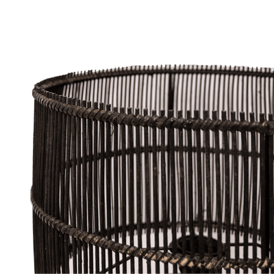 Zoco Home Houten tafellamp | Zwart