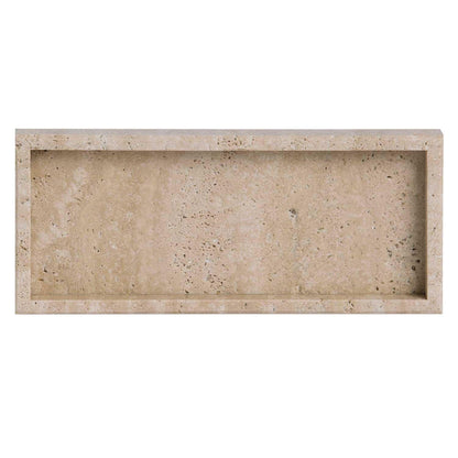 Zoco Home Decor/Accessories Travertine Rectangular Tray | 30x13x3cm