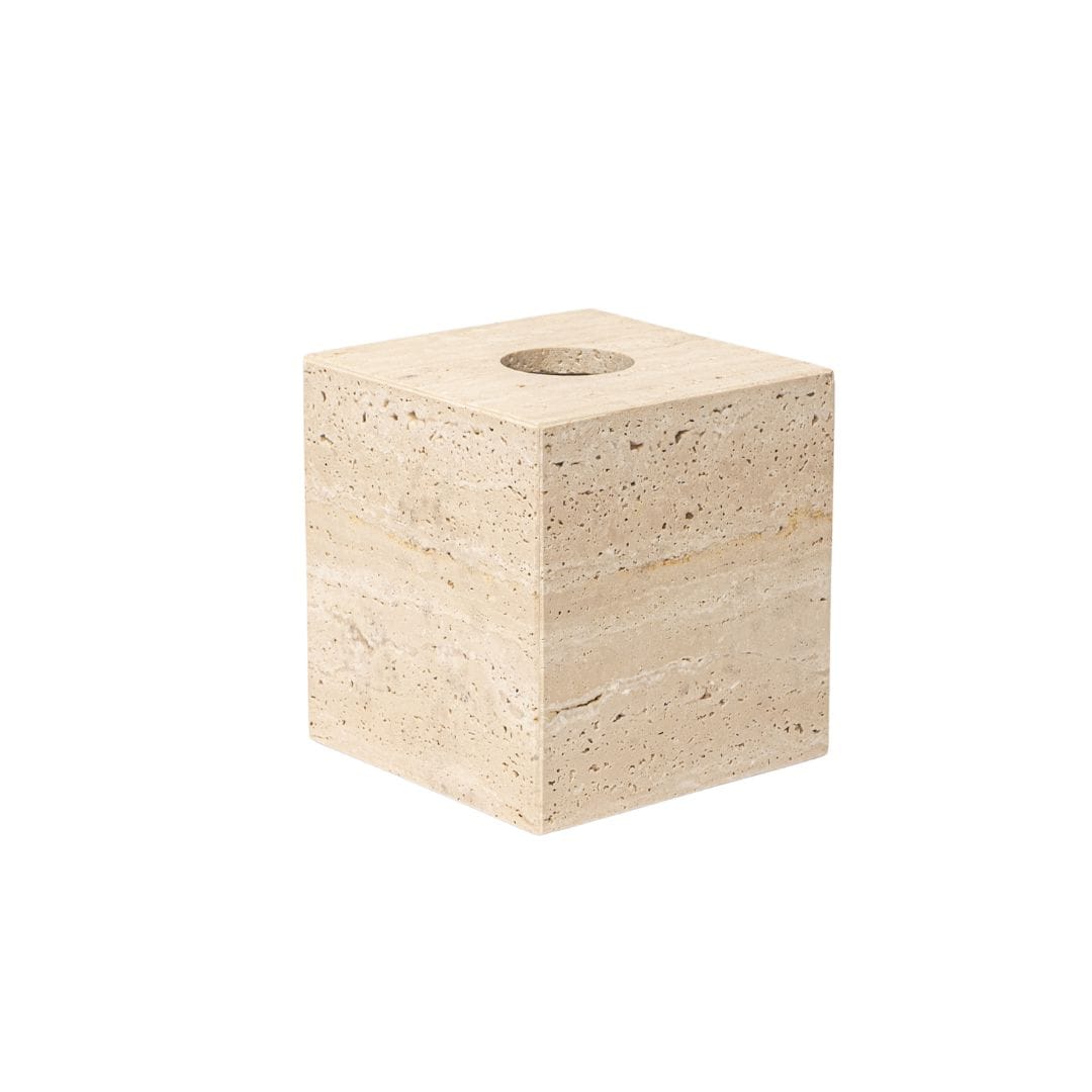 Zoco Home Decor/Bathroom/Accessories Travertine Tissue Holder