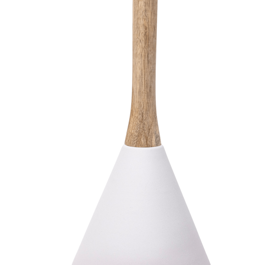 Zoco Home Triangle Hanging Lamp | White 25x42cm