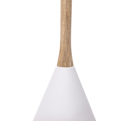 Zoco Home Triangle Hanging Lamp | White 25x42cm