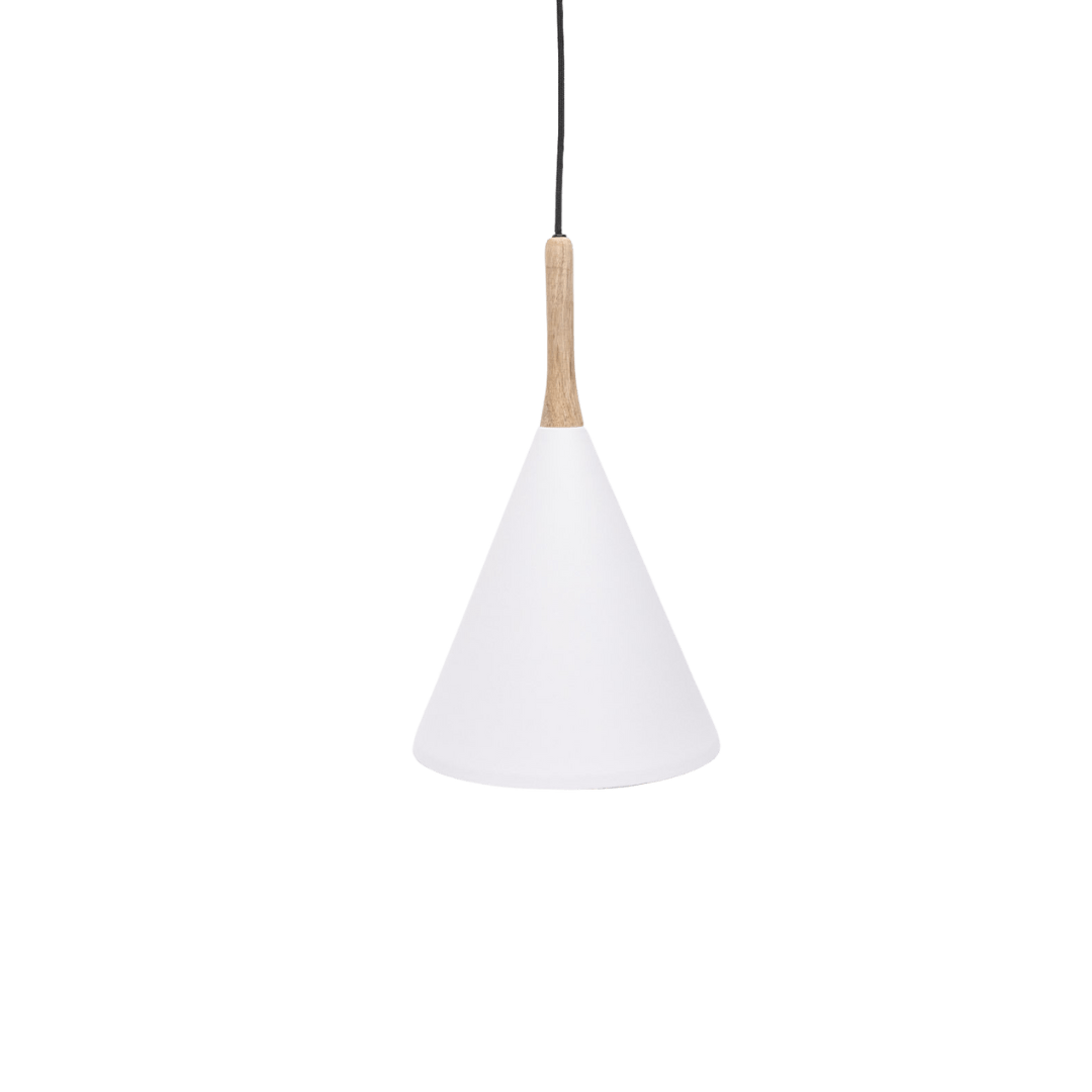 Zoco Home Decor/Lighting Triangle Hanging Lamp | White 25x42cm