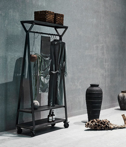 Zoco Home Tulum Clothes Rack | Black 100x40x185cm