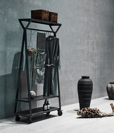 Zoco Home Perchero Tulum | Negro 100 x 40 x 185 cm