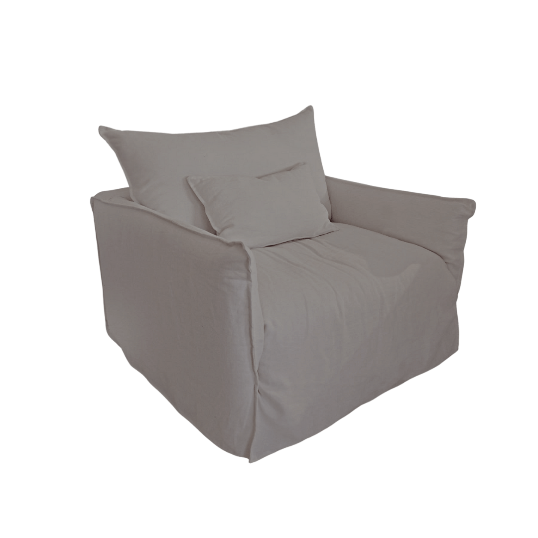 Zoco Home Furniture/Sofa Tulum Linen Single Sofa
