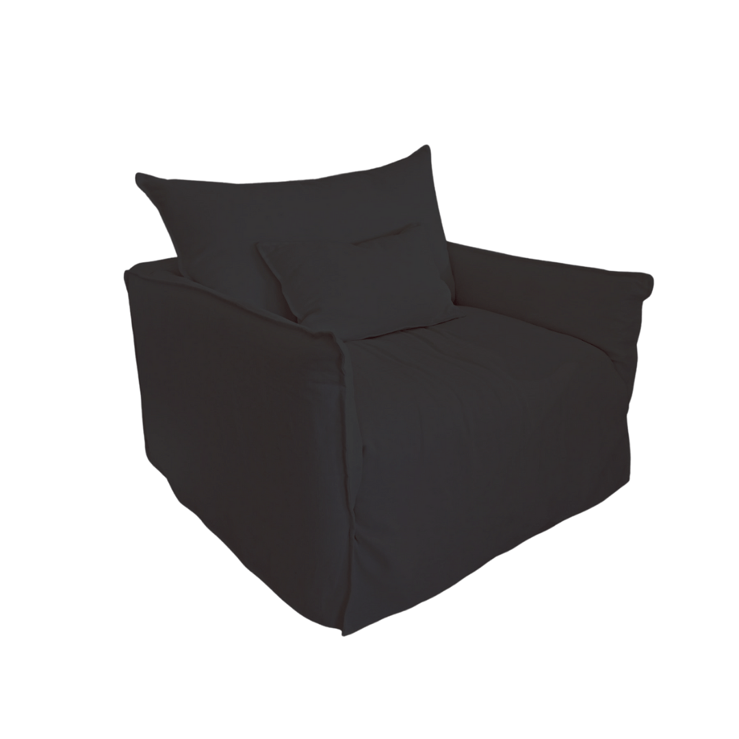 Zoco Home Furniture/Sofa Tulum Linen Single Sofa