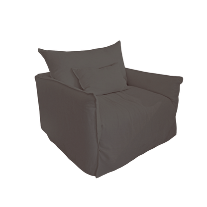 Zoco Home Furniture/Sofa Tulum Linen Single Sofa