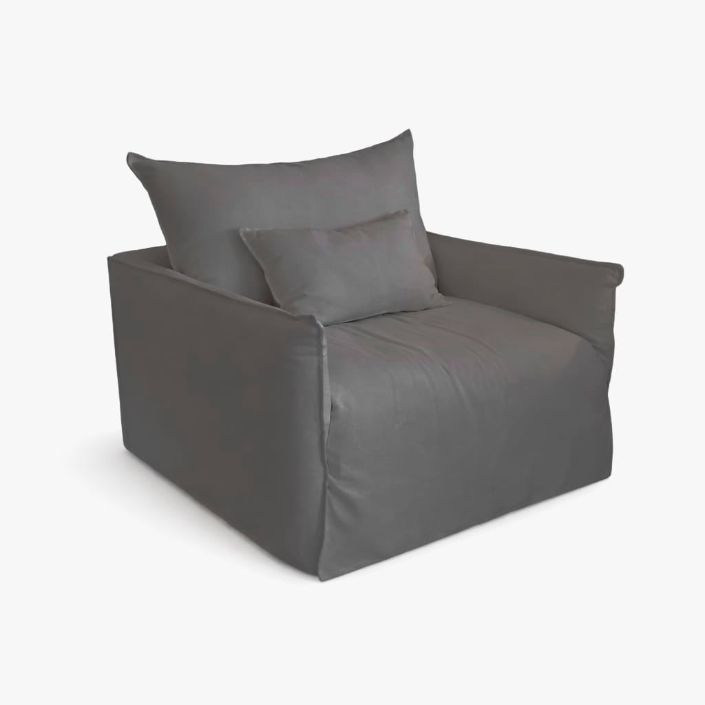 Zoco Home Furniture/Sofa Tulum Linen Single Sofa