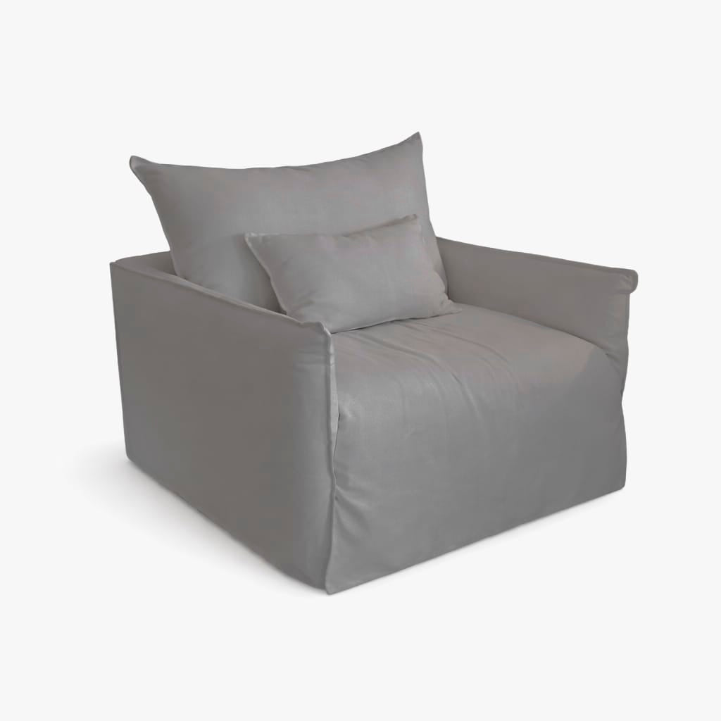 Zoco Home Furniture/Sofa Tulum Linen Single Sofa