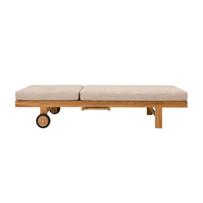 Zoco Home Sonnenliege aus Teakholz | Oat