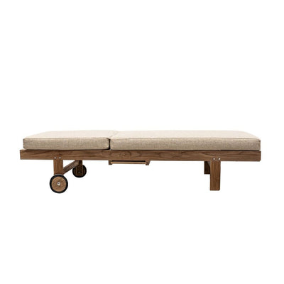 Zoco Home Tulum Sonnenliege aus Teakholz | Sand