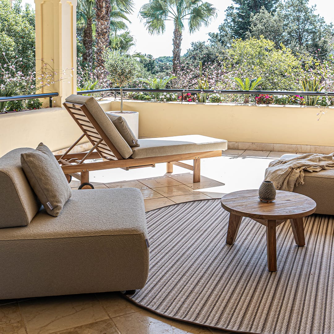 Zoco Home - Transat Zoco Home Tulum en teck | Sable