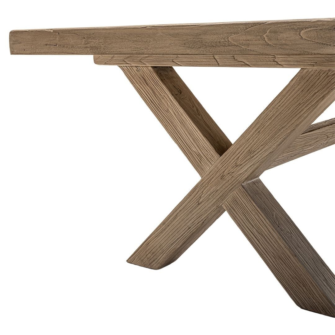 Zoco Home Furniture/Table/Dining Vega Dining Table | Crossed legs