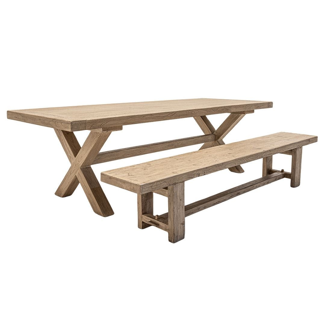 Zoco Home Furniture/Table/Dining Vega Dining Table | Crossed legs