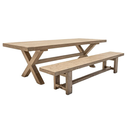 Zoco Home Furniture/Table/Dining Vega Dining Table | Crossed legs