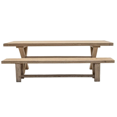 Zoco Home Furniture/Table/Dining Vega Dining Table | Crossed legs