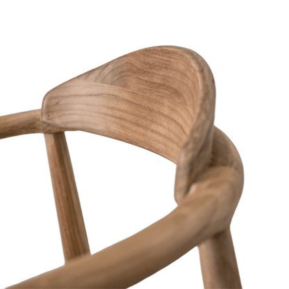 Zoco Home Outdoor/Chair/Dining Ventura Outdoor Dining Chair | Sand 55x47x77cm