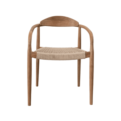 Zoco Home Outdoor/Chair/Dining Ventura Outdoor Dining Chair | Sand 55x47x77cm