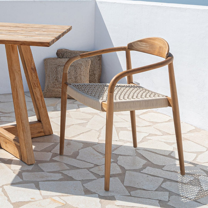 Zoco Home Outdoor Chairs Ventura Outdoor Dining Chair | Sand