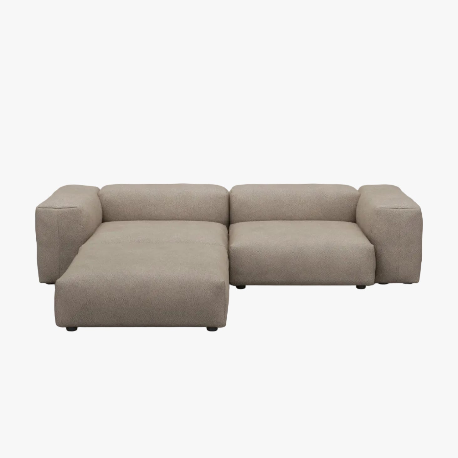 Zoco Home Vetsak Sofá de canto para exterior L | 273 x 115/220,5 x 60 cm