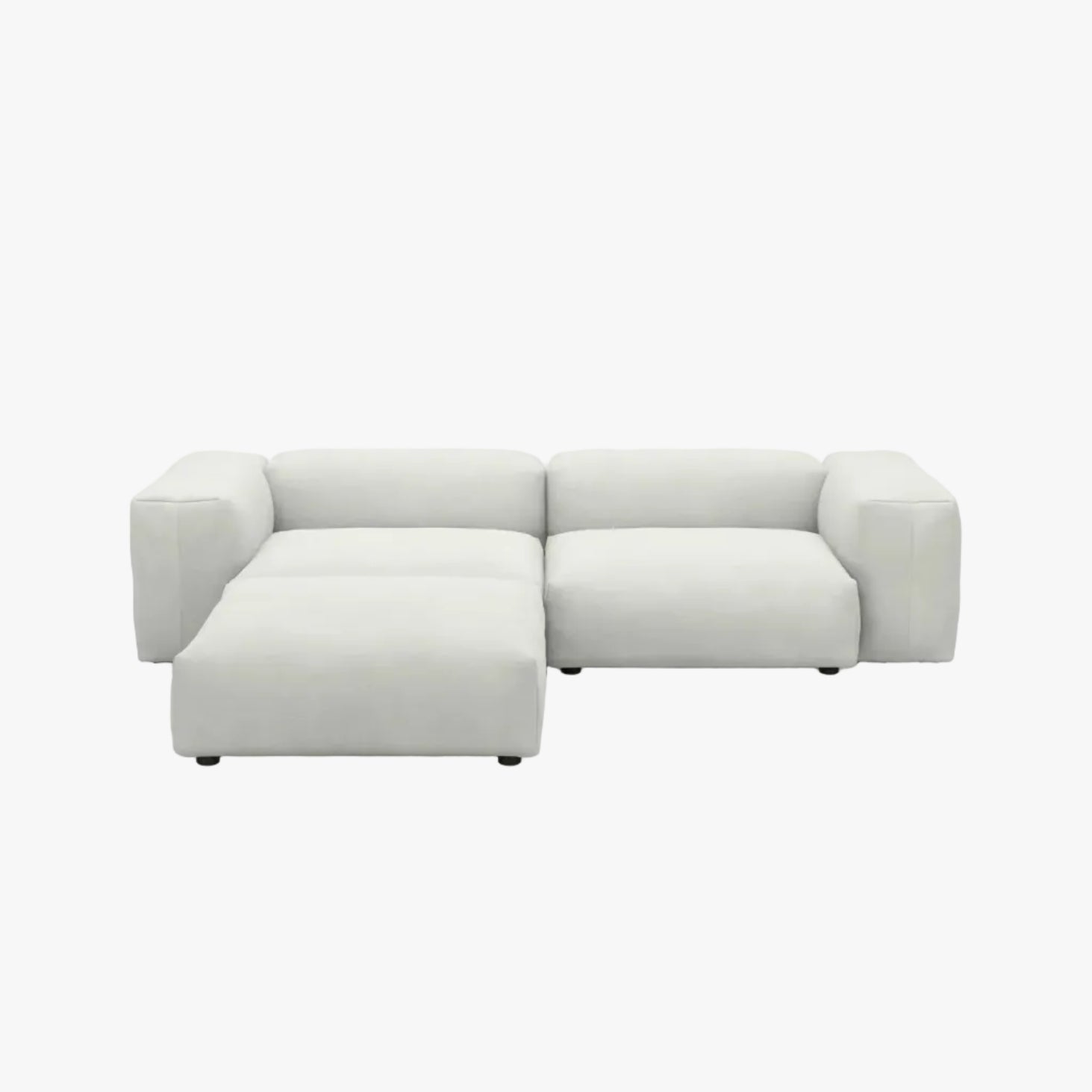 Zoco Home Vetsak Sofá de canto para exterior L | 273 x 115/220,5 x 60 cm