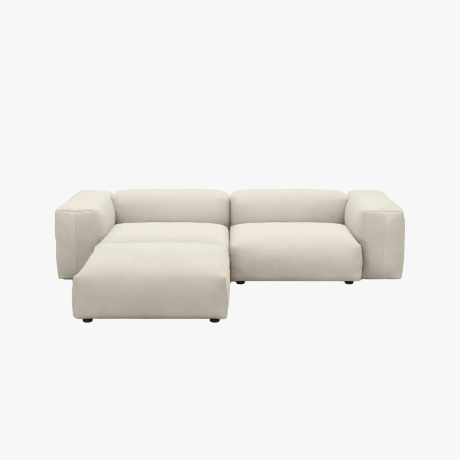 Zoco Home Vetsak Sofá de canto para exterior L | 273 x 115/220,5 x 60 cm