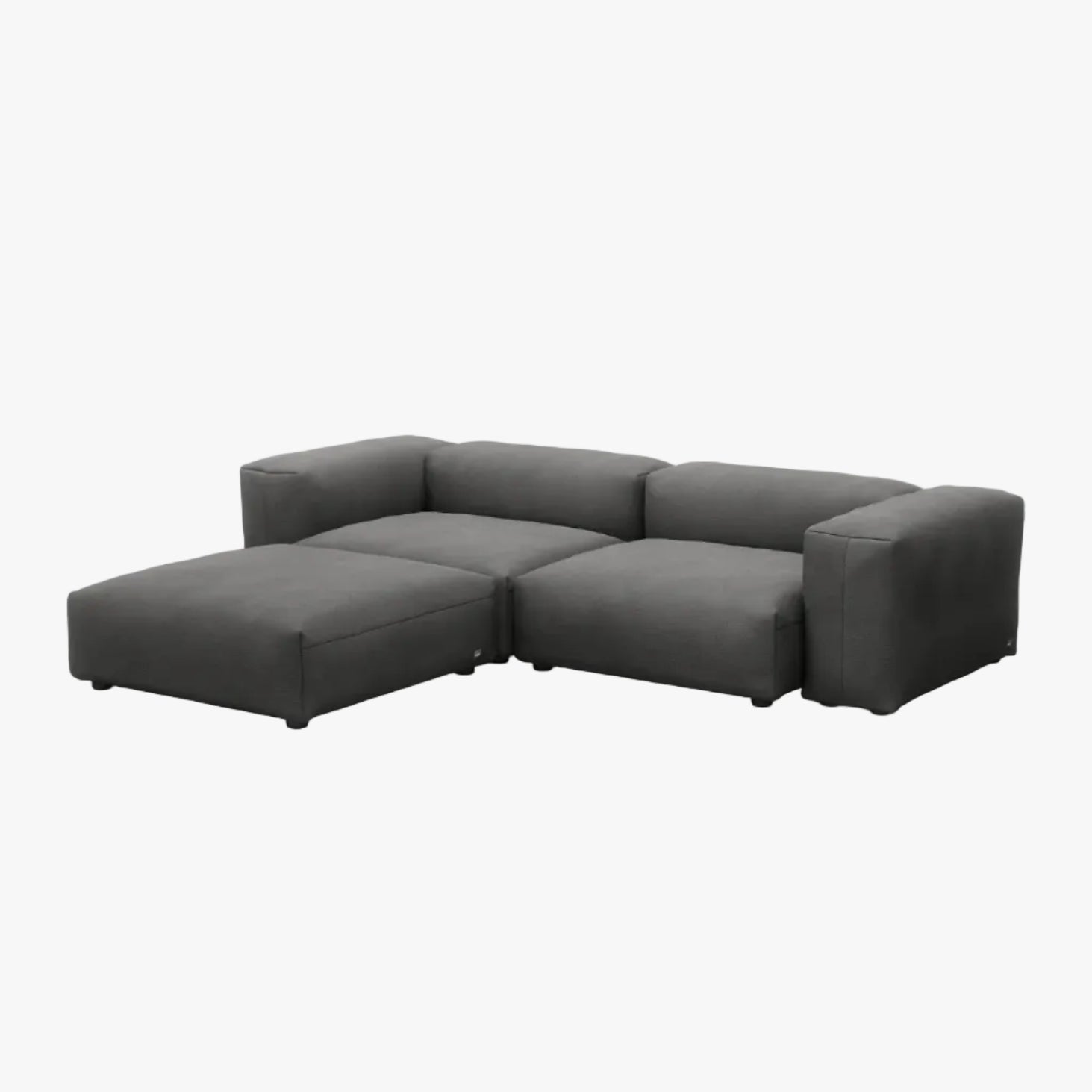 Zoco Home Vetsak Sofá de canto para exterior L | 273 x 115/220,5 x 60 cm