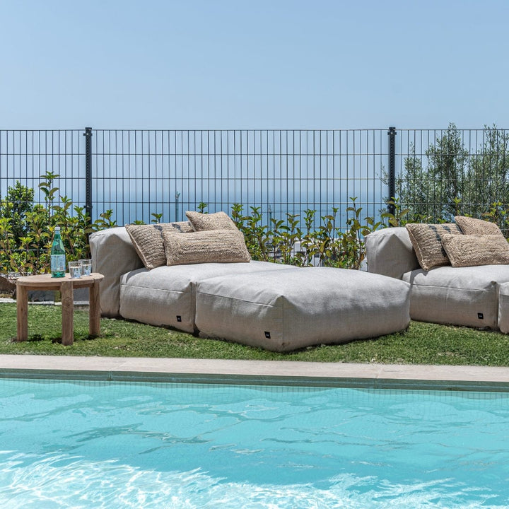 Zoco Home Outdoor Sectional Sofa Units Vetsak Outdoor Side Module | Large 105x31x60cm