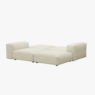 Zoco Home Vetsak Outdoor-Sofa Loveseat L | 241,5 x 136,5 x 60 cm