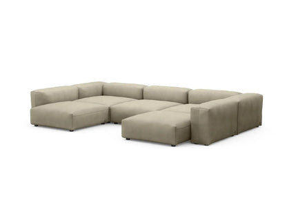 Zoco Home Outdoor/Sofa Vetsak Outdoor Sofa U-Shape L | 378x241.5x60cm