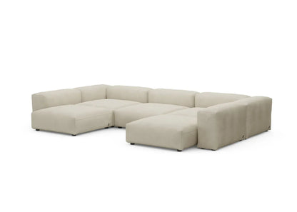 Zoco Home Outdoor/Sofa Vetsak Outdoor Sofa U-Shape L | 378x241.5x60cm