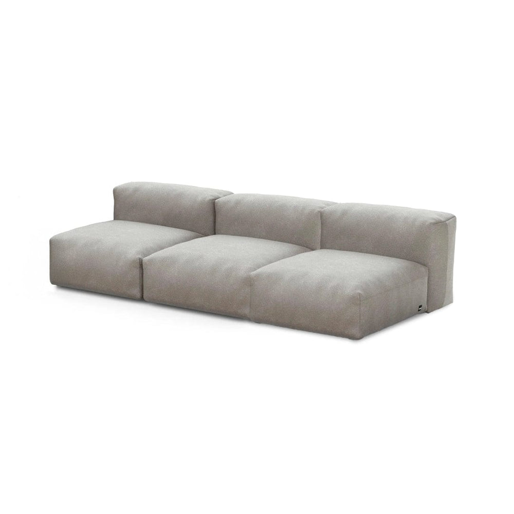 Zoco Home Outdoor/Sofa Vetsak Three Seater Outdoor Sofa | Herringbone Light Grey
