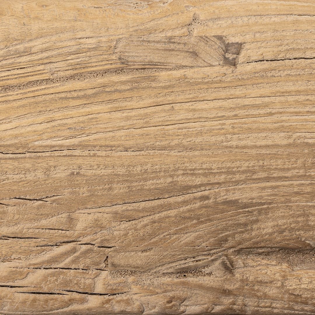 Zoco Home Furniture/Chair/Bench Vintage Elm Wood Bench