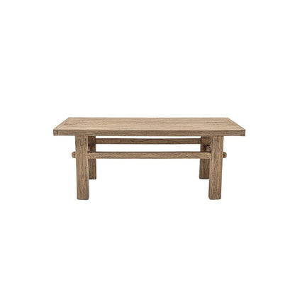 Zoco Home Furniture/Table/Coffee Vintage Elm Wood Coffee Table