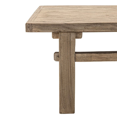 Zoco Home Furniture/Table/Coffee Vintage Elm Wood Coffee Table