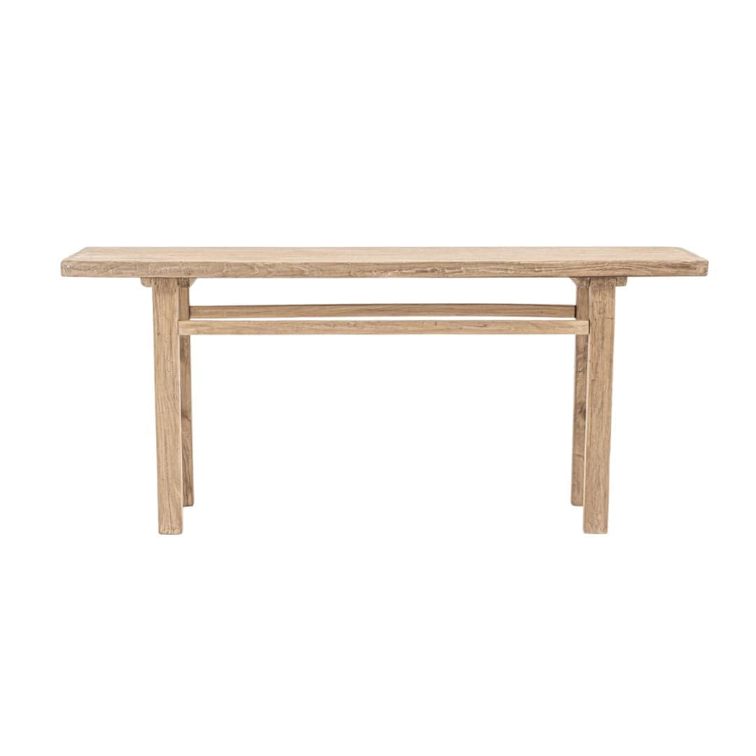 Zoco Home Furniture/Table Vintage Elm wood Console table | 180-200cm