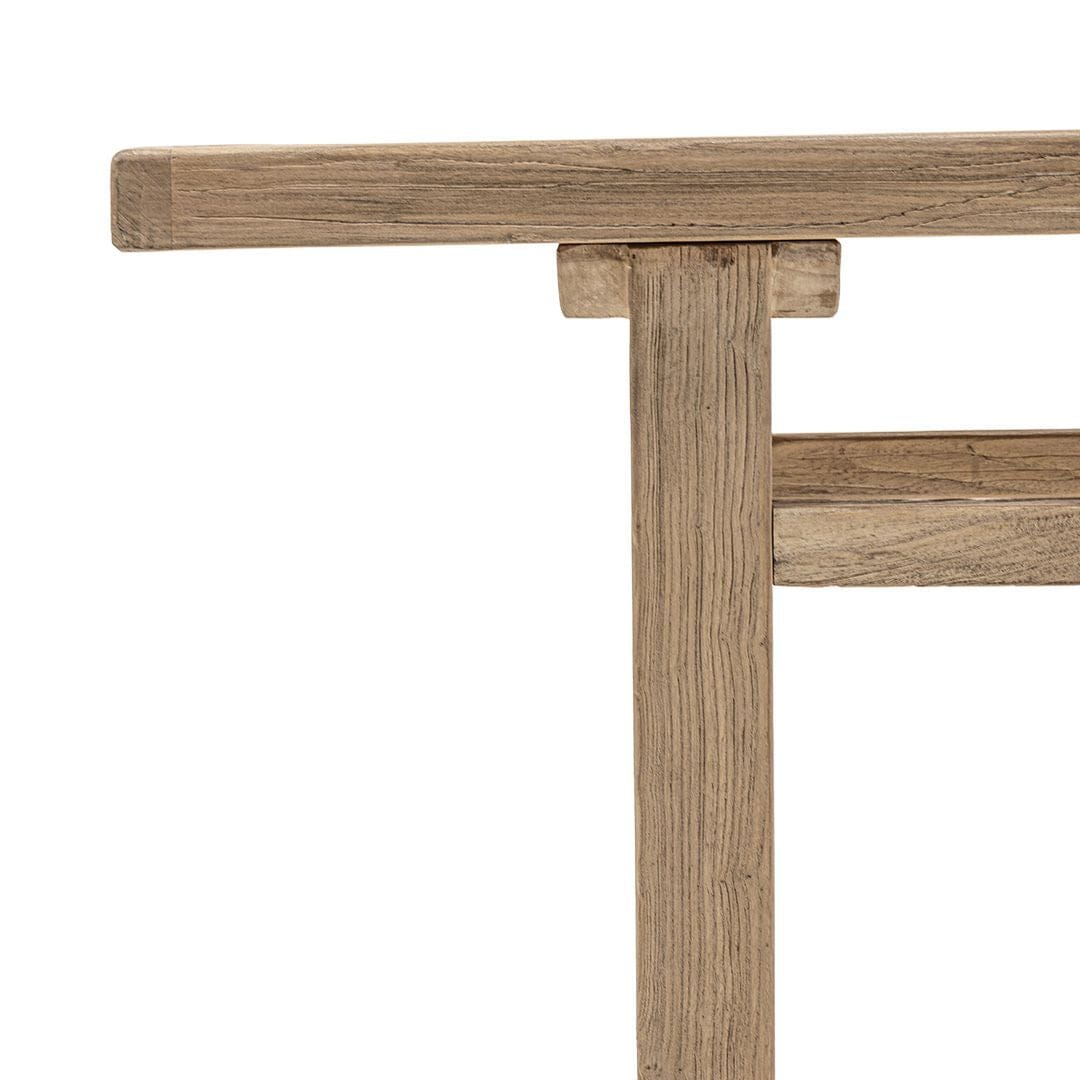 Zoco Home Furniture/Table/Console Vintage Elm Wood Console Table