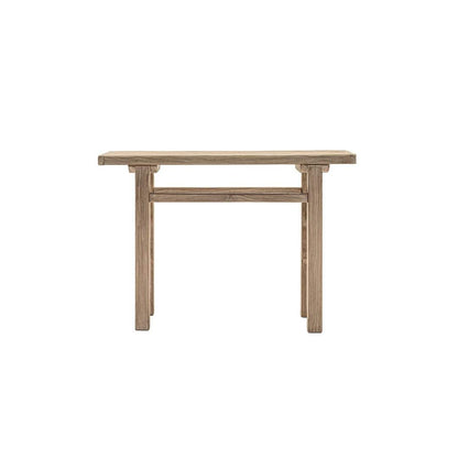 Zoco Home Furniture/Table/Console Vintage Elm Wood Console Table