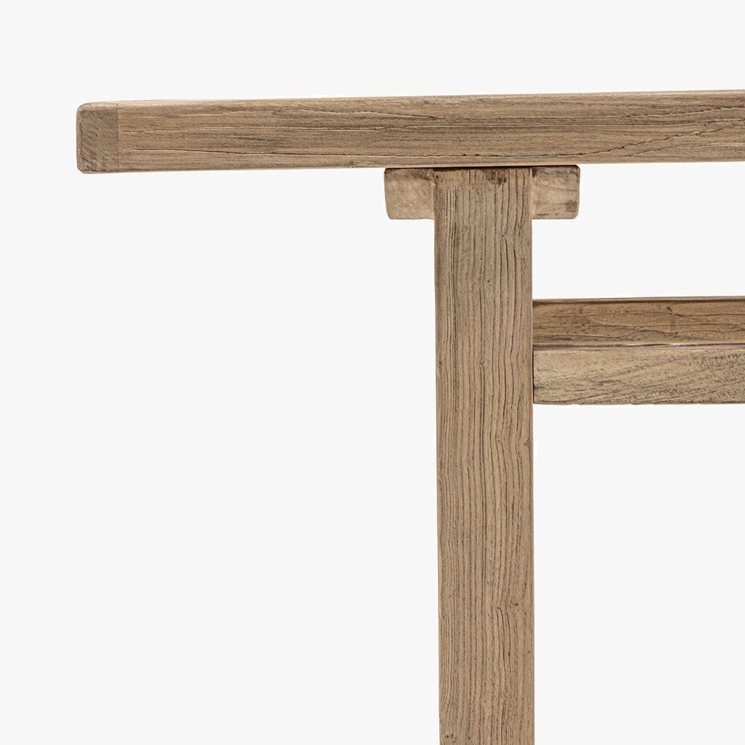 Zoco Home Furniture/Table/Console Vintage Elm Wood Console Table