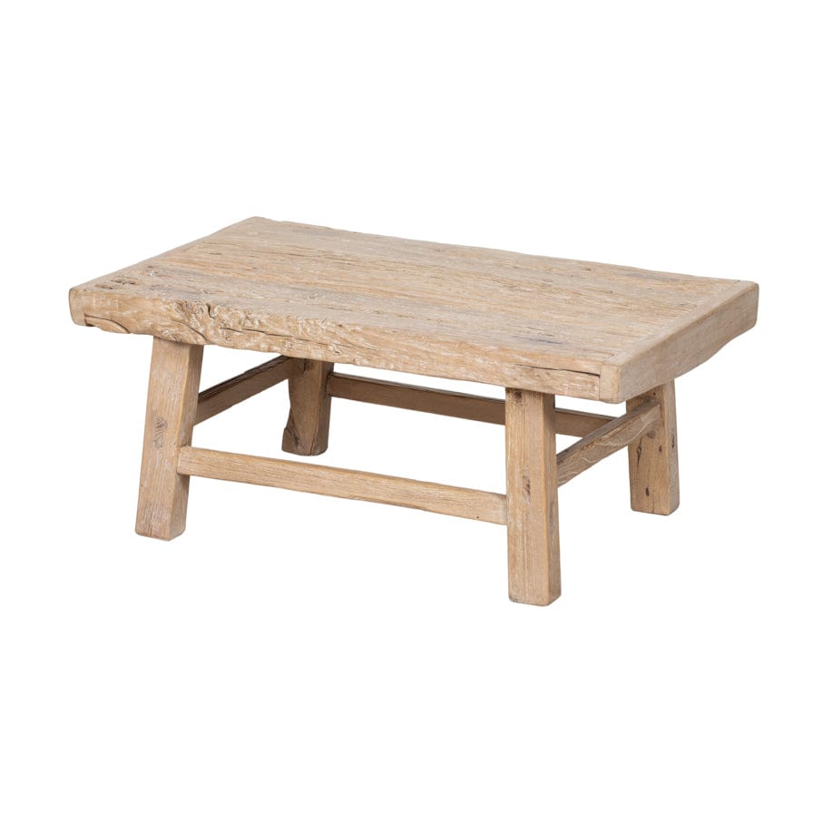 Zoco Home Vintage Elm Wood Lounge Table | 98cm