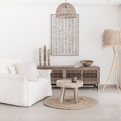 Zoco Home Decor/Accessories Vintage wooden candle holder | 50cm