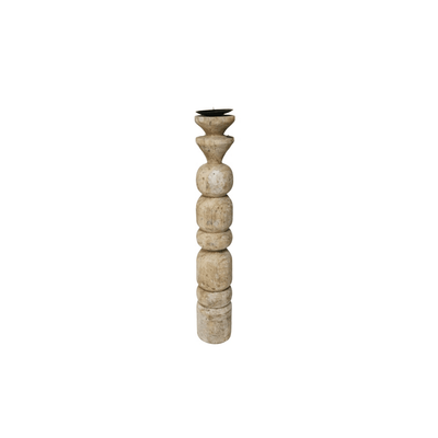 Zoco Home Decor/Accessories Vintage wooden candle holder | 50cm