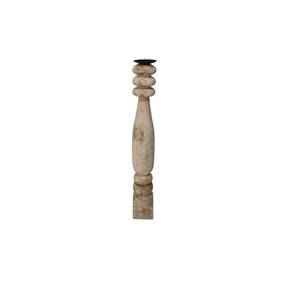 Zoco Home Decor/Accessories Vintage wooden candle holder | 55-60cm