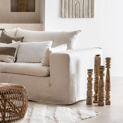 Zoco Home Decor/Accessories Vintage wooden candle holder | 55-60cm