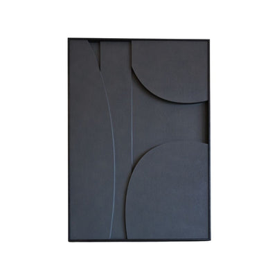 Zoco Home Cuadro decorativo T5 | Negro 100 x 70 cm