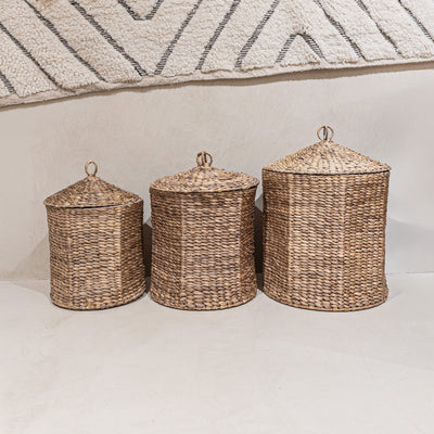 Zoco Home Water Hyacinth Basket | 35x35cm
