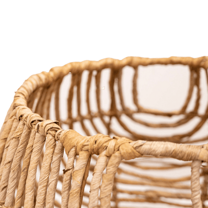 Zoco Home Decor/Accessories Water Hyacinth Round Basket | M