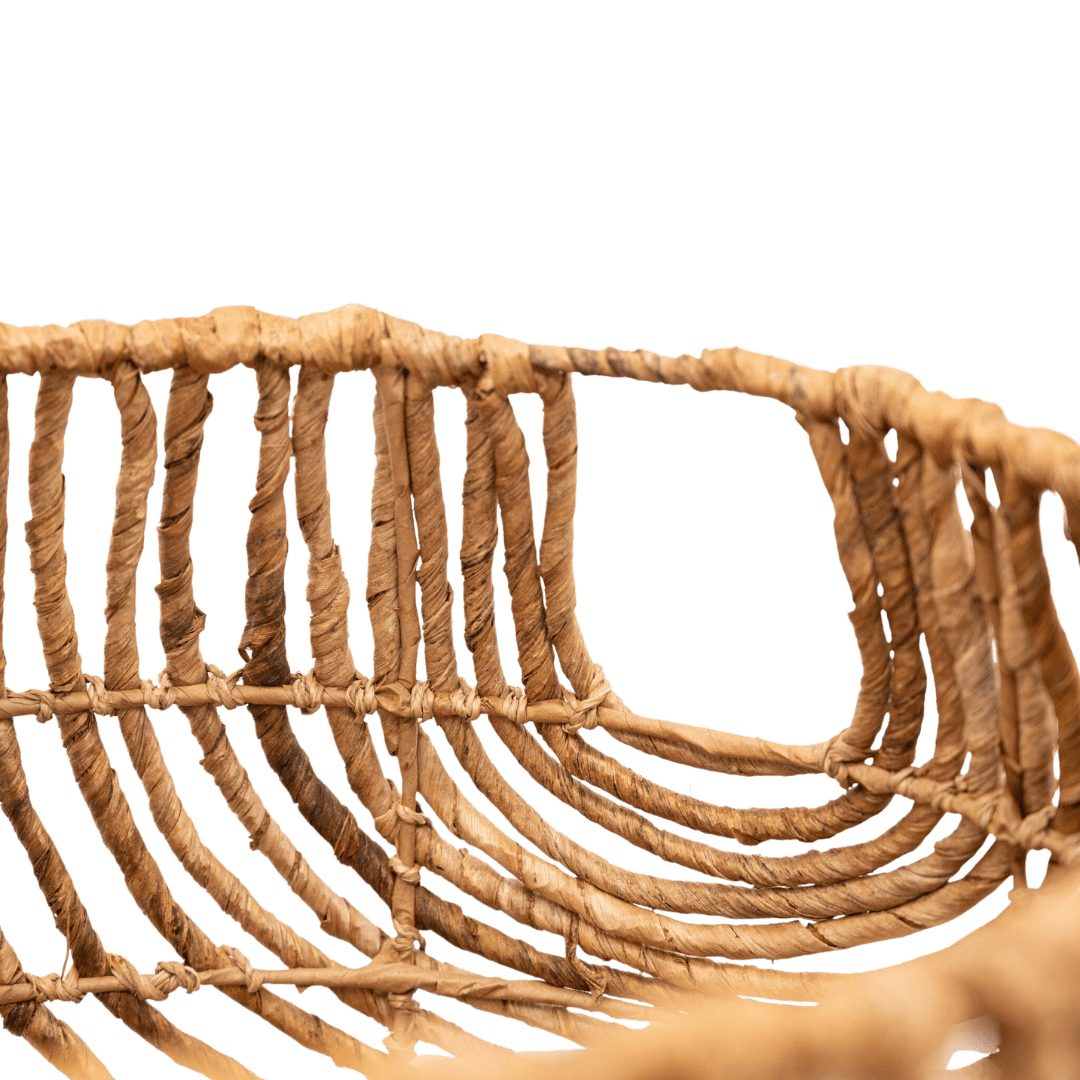 Zoco Home Decor/Accessories Water Hyacinth Round Basket | M