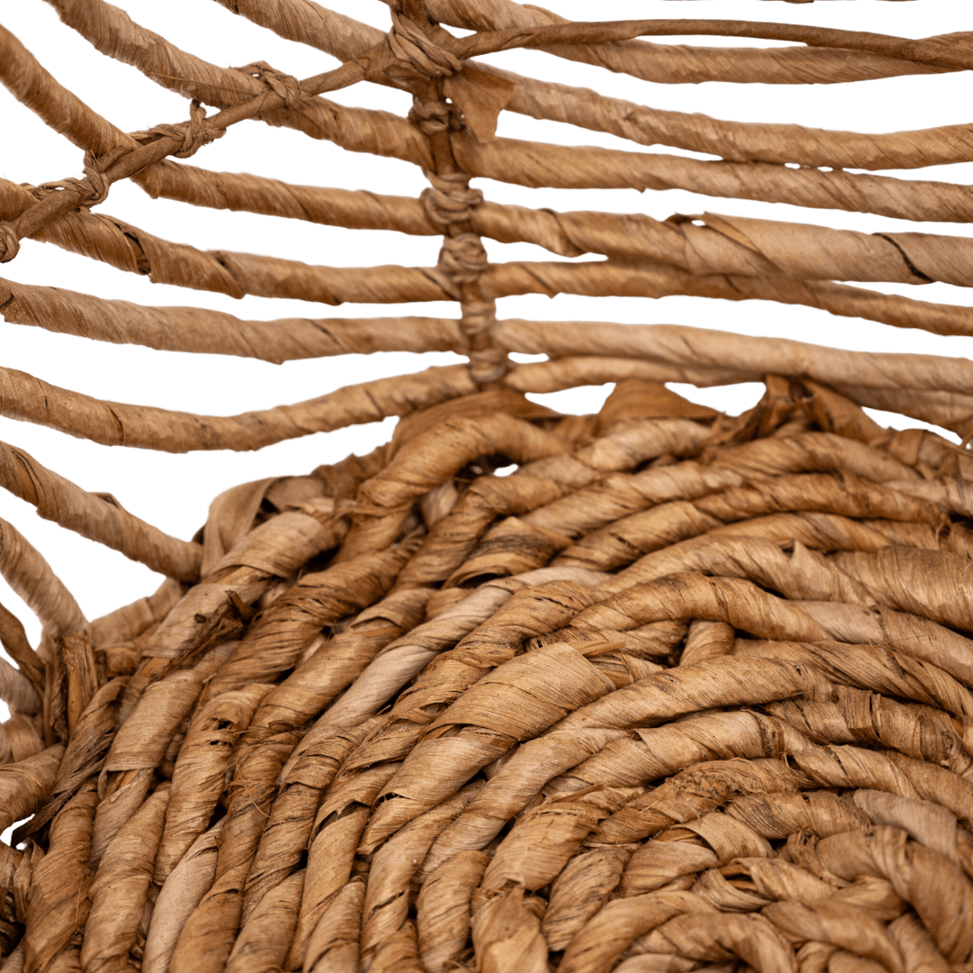 Zoco Home Decor/Accessories Water Hyacinth Round Basket | S