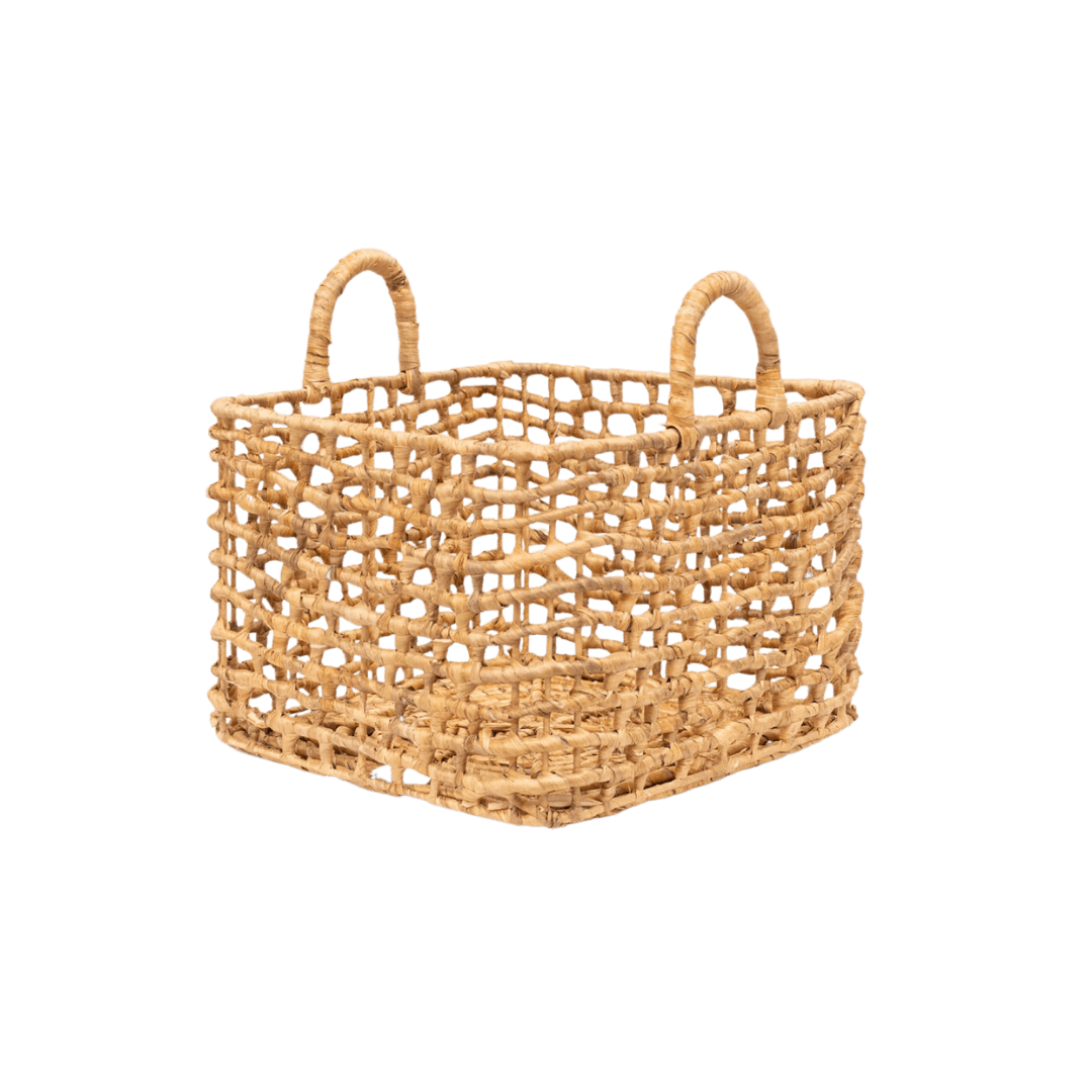 Zoco Home Home accessories Water Hyacinth Square Basket | L